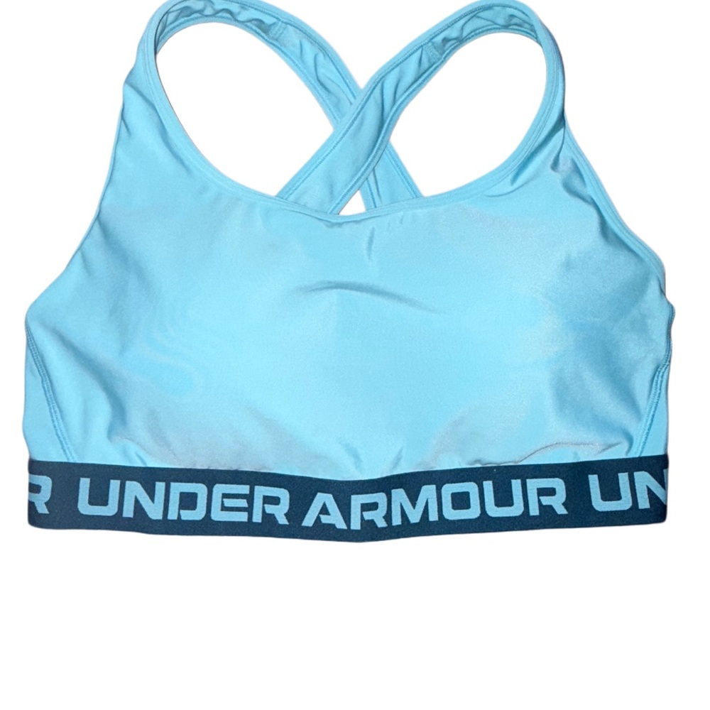 Under Armour Women's Sky Blue Sports Bra